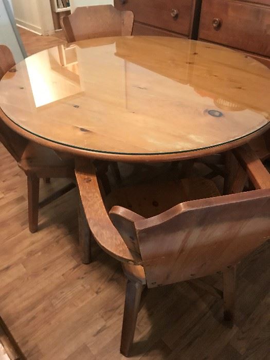 Hand Made Table and Chairs