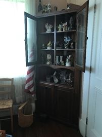 Pristine Condition Corner Cabinet