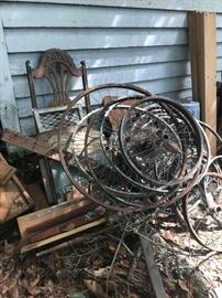 Vintage Bicycle Wheels Great for Projects!