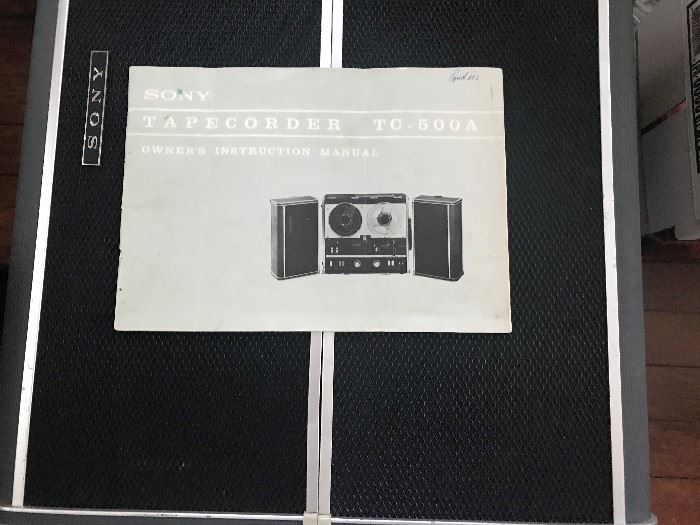 Vintage Tapecorder Sony