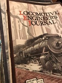 Several Locomotive Engineers Journals