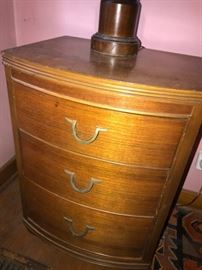 Vintage nightstand with matching........