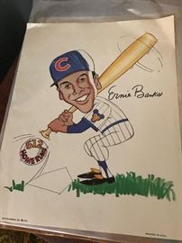 Ernie Banks - Chicago Cubs art