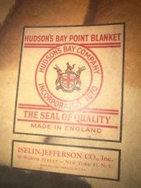 Hudson's Bay Point blanket