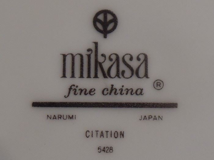 Mikasa Citation dish set for 12