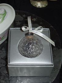 Waterford crystal ornament 