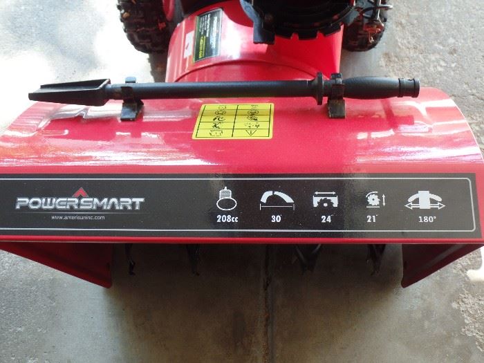 Powersmart Electric start - Snow blower - LIKE NEW