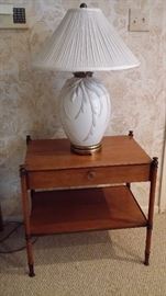Tomlinson lamp table. There are 2 of these.