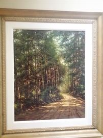 "Woodland Road" by Edward Szmyd, 24 x 30 oil on canvas