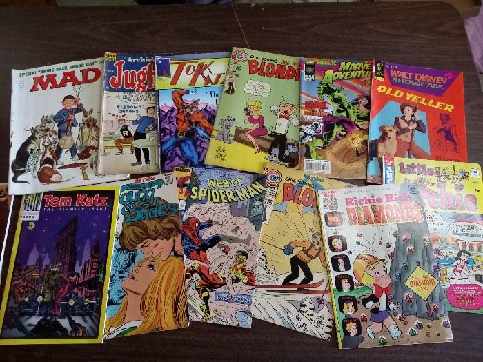 Over 100 comic books - from 1970's, 80's, & 90's