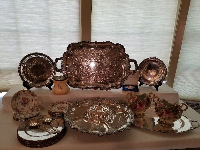Nice silver plate serving pieces
