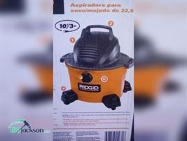 Ridgid 6 gallon wet vac