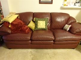 leather couch