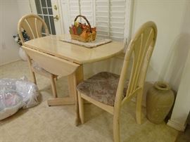 dinette set drop leaf