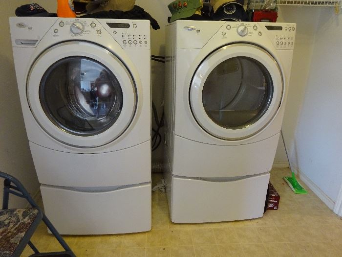 whirlpool washer and dryer