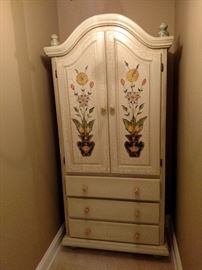 Painted wardrobe