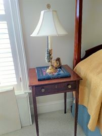 Small single drawer bedside table