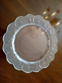 Lalique crystal plate