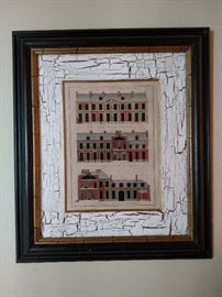 Paris buildings print