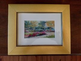 Artisan painting purchased in Santa Fe, NM 1997