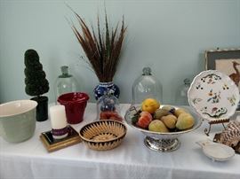 Baskets, dishes, domes, etc.