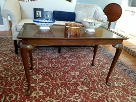 Mahogany coffee table