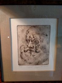 Siegfried Reinhardt signed and numbered lithograph