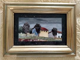 Gina Contini Studio framed Italian mosaic