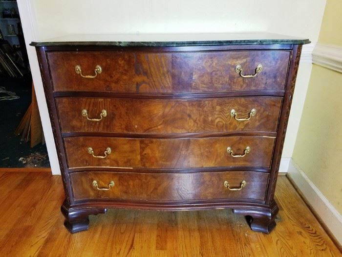 Mahogany Marble Top Chest   http://www.ctonlineauctions.com/detail.asp?id=709445