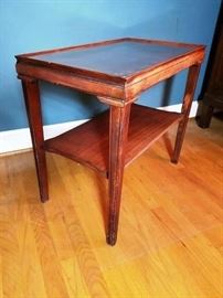 Vintage Cherry Picture Frame Table        http://www.ctonlineauctions.com/detail.asp?id=712390