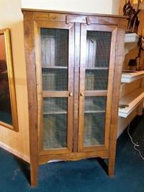 Pie Safe Cabinet       http://www.ctonlineauctions.com/detail.asp?id=712590