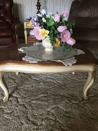Coffee table  approx 16 inch ht    23 inch wide    34 inch long 