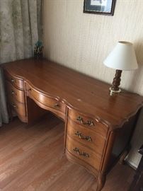 Office desk   approx 30 inch ht   22 inch wide and 54 inch long
