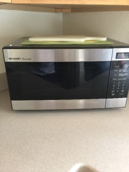 Sharp Carousel microwave  Model # R316-FS  Serial # 98954