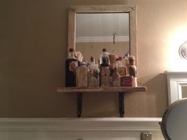 More tins, bottles & shaving brushes