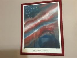 Rally for America print