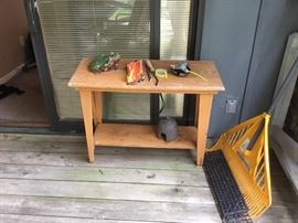 Table & decor on table - all for sale