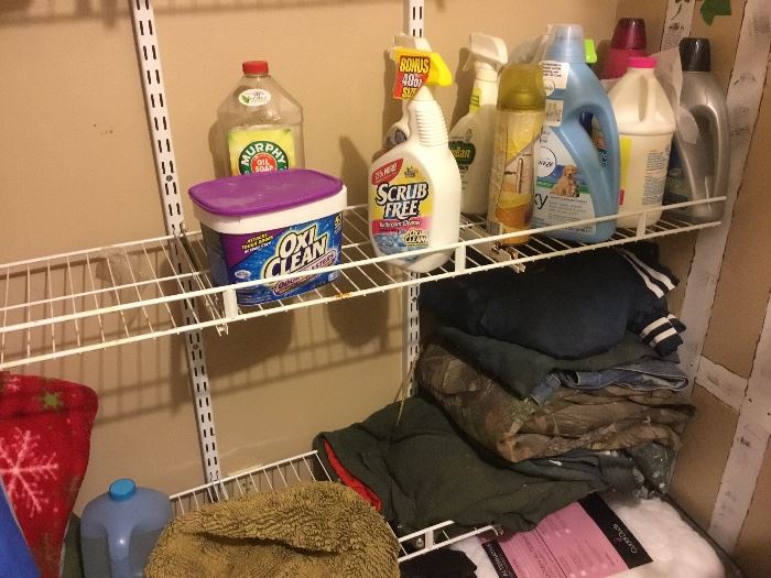 Laundry & cleaning supplies