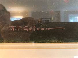 Signed J.P. Grieco "After the Storm" Oil on Canvas