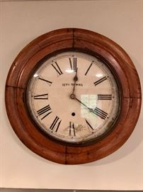 Antique Seth Thomas Kitchen Wall Clock