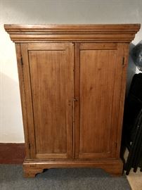 Antique Pine Small Cabinet 