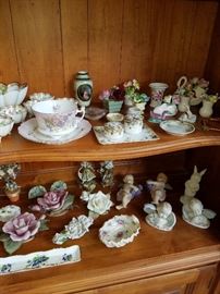 More porcelain including Capo-di-Monte, Lenox, and others