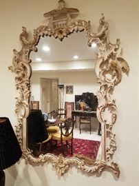 Chippendale inspired mirror