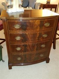 Small 4 drawer chest...great for silver or jewelry (but does not lock....)