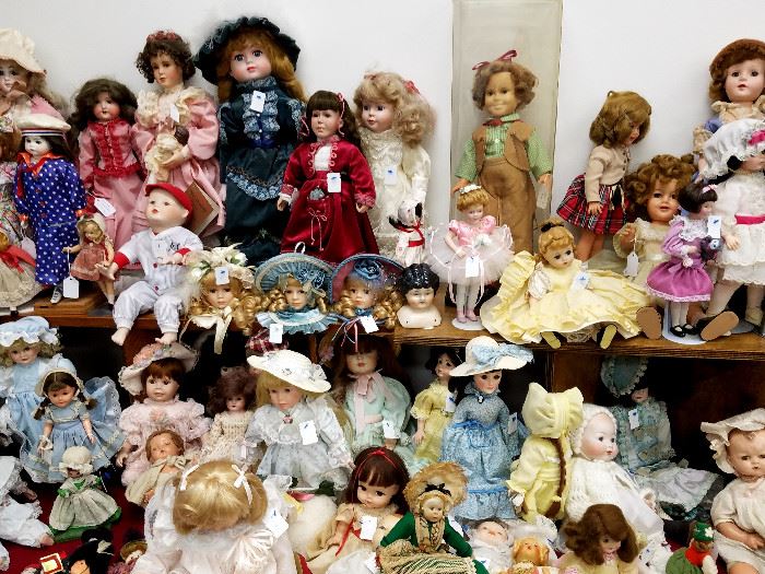 Doll collection......