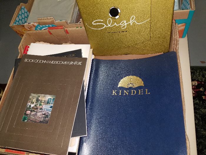 Widdicomb, Kindel & Sligh catalogs/publications