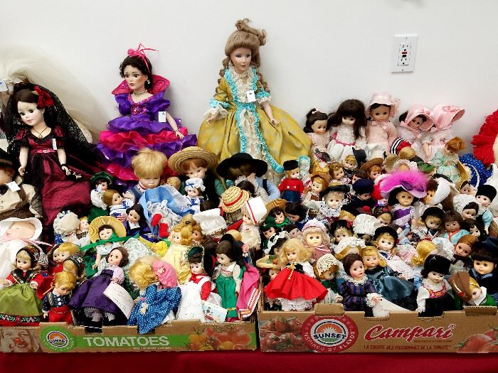 Doll collection.....