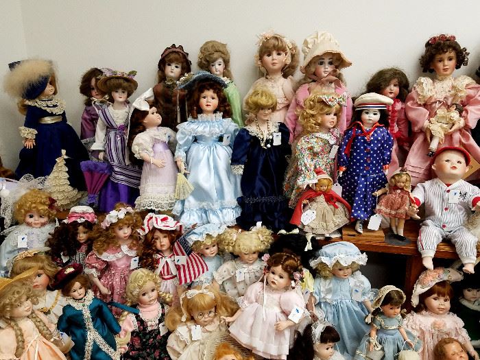 Doll collection.......