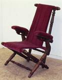 LOT 1325, SIGNED HUNZINGER ARM CHAIR, 39T, 26W