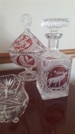 Hofbauer Byrdes Cut Glass